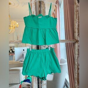 Size medium green set